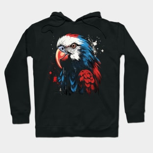 Patriotic Parrot Hoodie